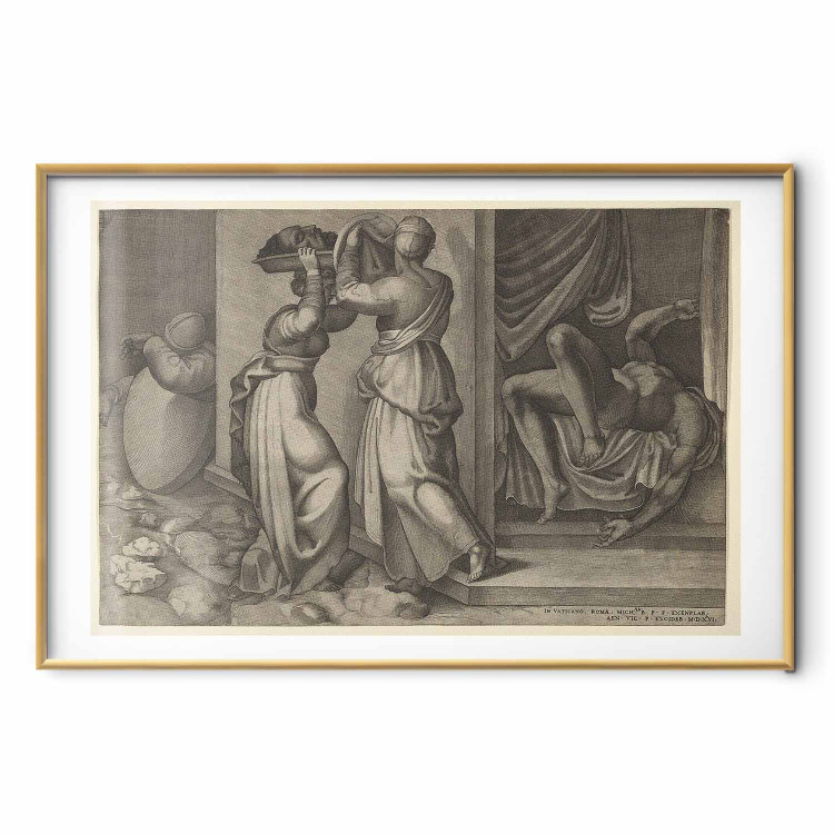 Wall Poster Judith Serving the Head of Holofernes on a Platter  159961 additionalImage 18