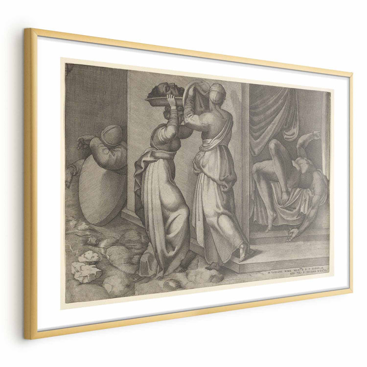Wall Poster Judith Serving the Head of Holofernes on a Platter  159961 additionalImage 21