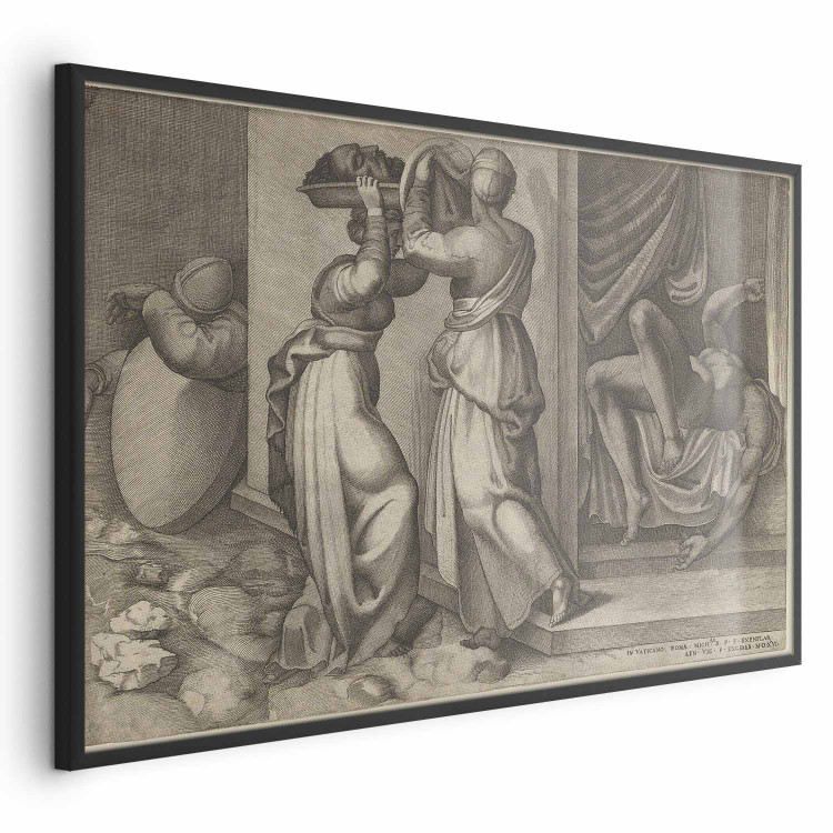 Wall Poster Judith Serving the Head of Holofernes on a Platter  159961 additionalImage 2