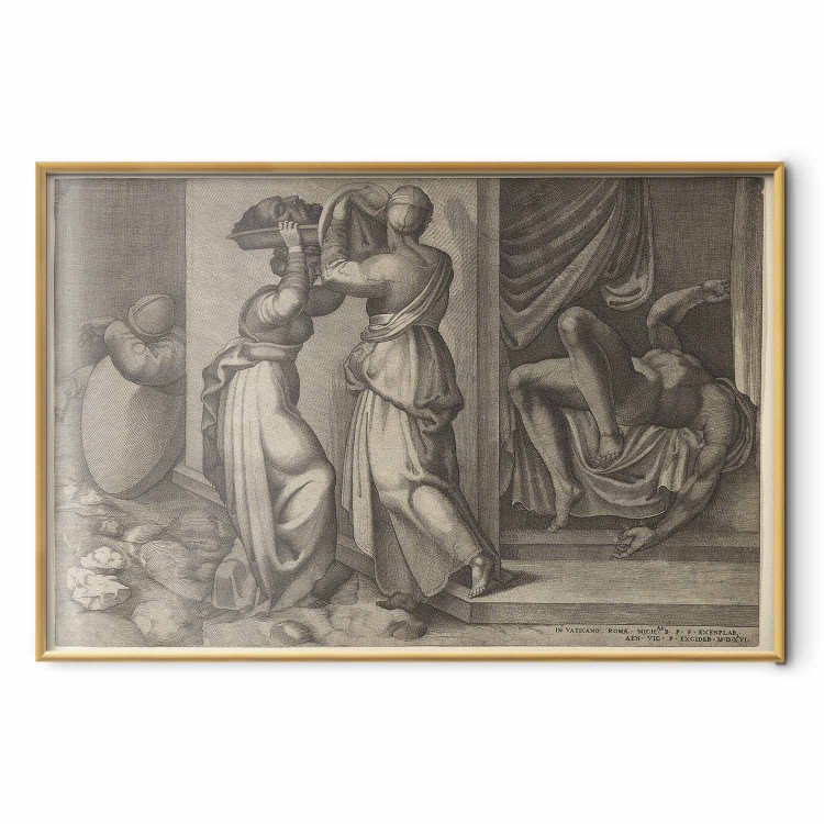 Wall Poster Judith Serving the Head of Holofernes on a Platter  159961 additionalImage 5