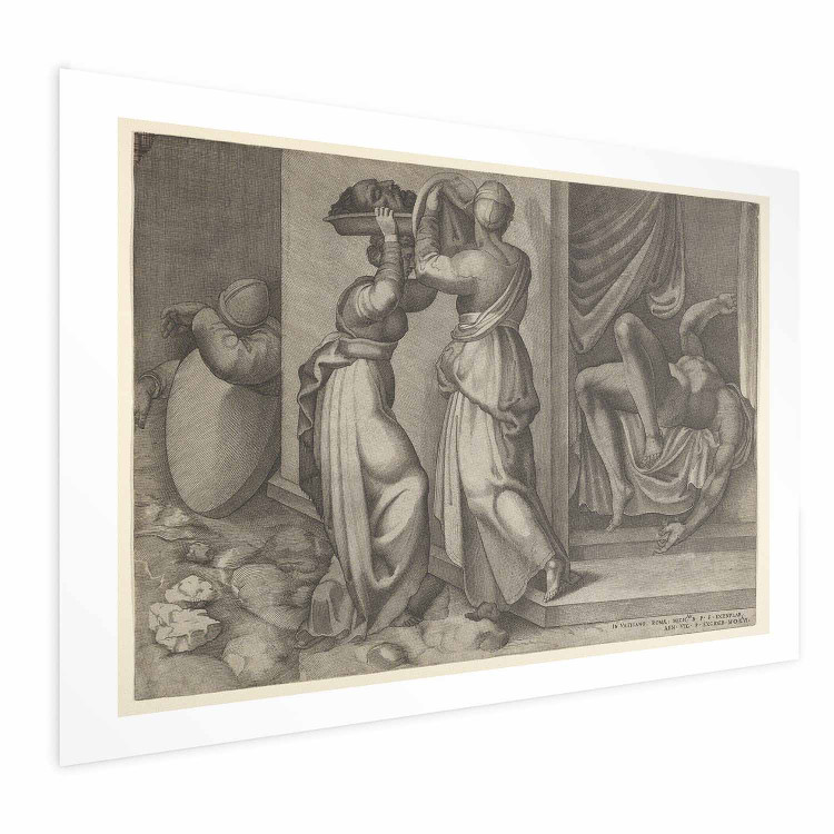 Wall Poster Judith Serving the Head of Holofernes on a Platter  159961 additionalImage 6