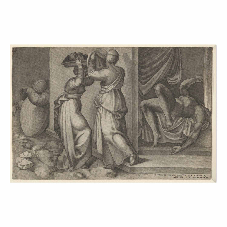 Wall Poster Judith Serving the Head of Holofernes on a Platter  159961