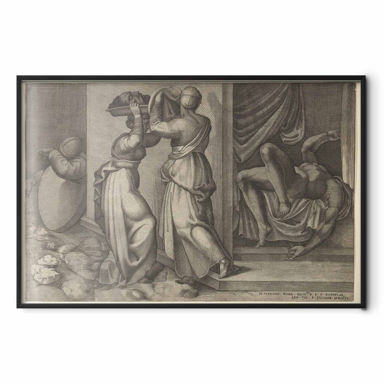 Wall Poster Judith Serving the Head of Holofernes on a Platter  159961 additionalImage 4