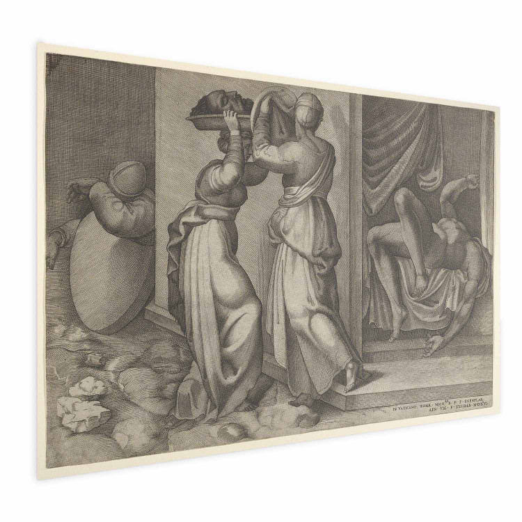 Wall Poster Judith Serving the Head of Holofernes on a Platter  159961 additionalImage 19