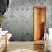 Wall Mural Retro Clouds - Abstraction with Numerous Ornaments in Silver Color 60861 additionalThumb 8