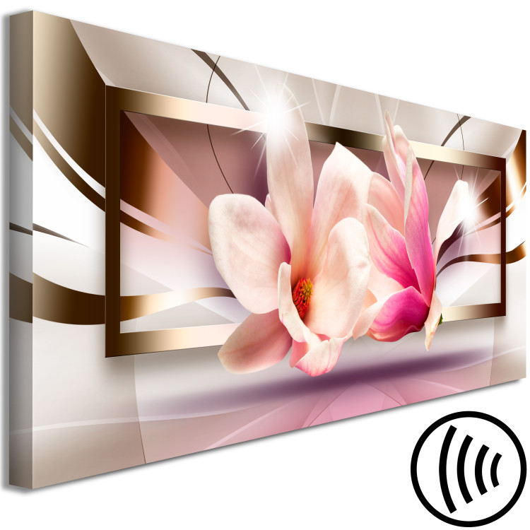 Canvas Flowers outside the Frame (1 Part) Narrow 113771 additionalImage 6