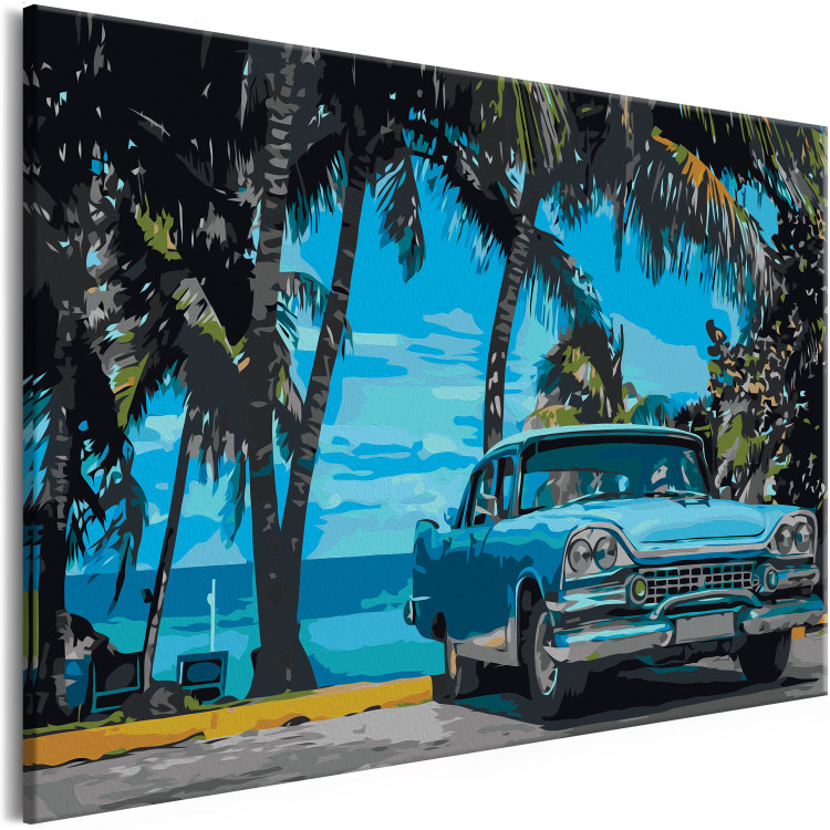 Paint by number Car under Palm Trees 114171 additionalImage 5