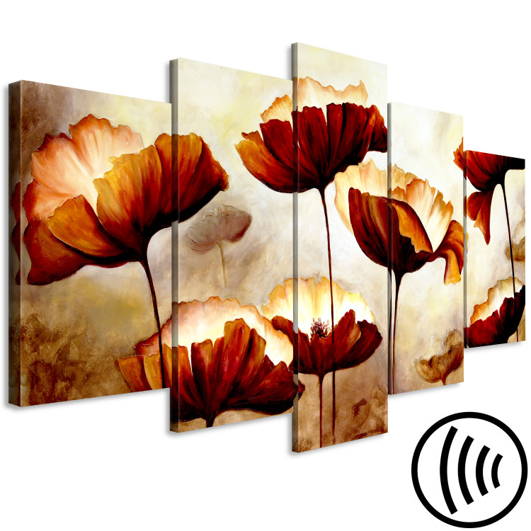 Canvas Print High Summer (5 Parts) Wide 114971 additionalImage 6