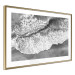 Poster Tide - black and white beach and sea landscape seen from a bird's eye view 115171 additionalThumb 8