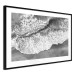 Poster Tide - black and white beach and sea landscape seen from a bird's eye view 115171 additionalThumb 13