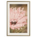 Poster The best dreams happen when you are awake - pink flower and texts 116371 additionalThumb 19