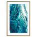 Wall Poster Ocean's Threat - abstraction with water in various shades of blue 117571 additionalThumb 14