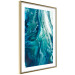 Wall Poster Ocean's Threat - abstraction with water in various shades of blue 117571 additionalThumb 4