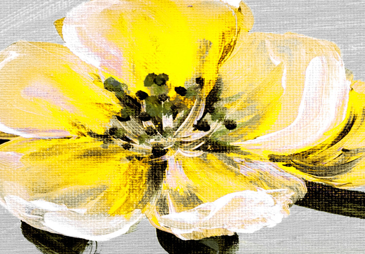 Canvas Print Lightness of Light (1 Part) Wide Yellow 123371 additionalImage 5