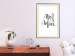 Wall Poster Mon Amour - black French text on a contrasting white background 125271 additionalThumb 21