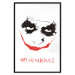 Poster Why so Serious? - English text under an abstract face 125371 additionalThumb 18