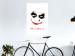 Poster Why so Serious? - English text under an abstract face 125371 additionalThumb 4