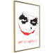 Poster Why so Serious? - English text under an abstract face 125371 additionalThumb 11