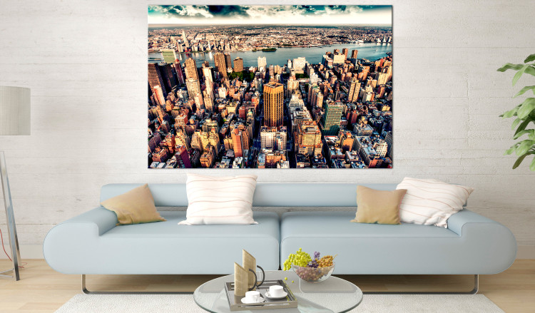 Large canvas print Panorama of New York [Large Format] 128671 additionalImage 6