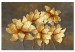 Canvas Print Exclusive Bouquet (1-piece) Wide - plants in glamour motif 131971