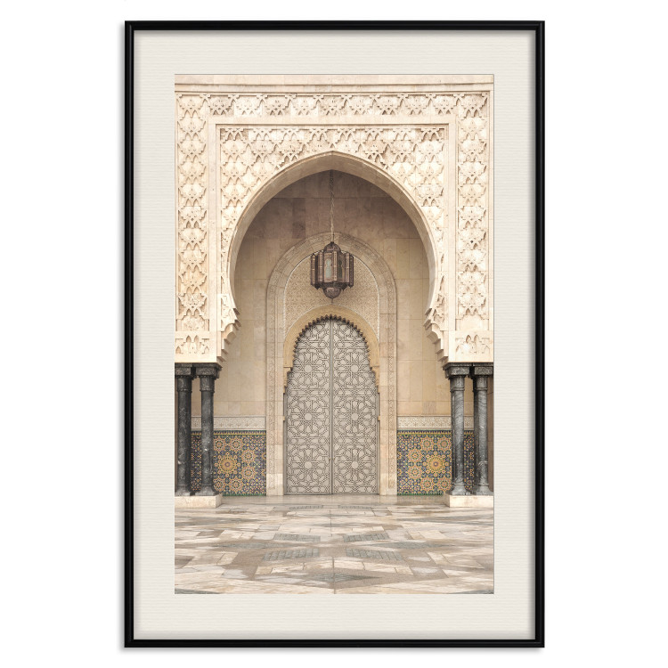 Poster Palace Gates - architecture with patterned gate and black columns 134771 additionalImage 19