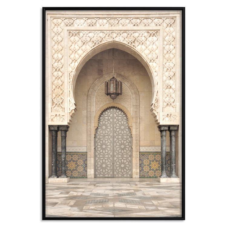 Poster Palace Gates - architecture with patterned gate and black columns 134771 additionalImage 18