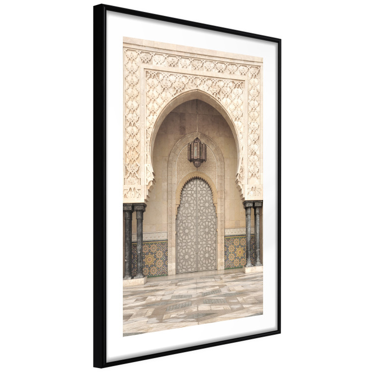 Poster Palace Gates - architecture with patterned gate and black columns 134771 additionalImage 2