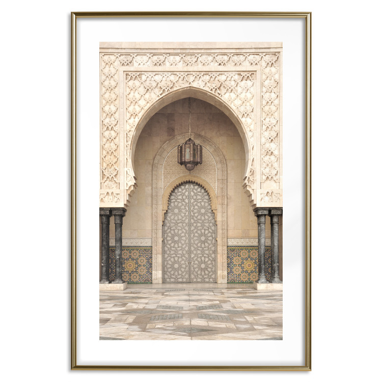 Poster Palace Gates - architecture with patterned gate and black columns 134771 additionalImage 16