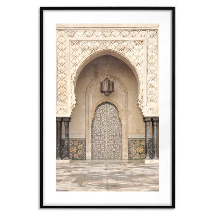 Poster Palace Gates - architecture with patterned gate and black columns 134771 additionalImage 17