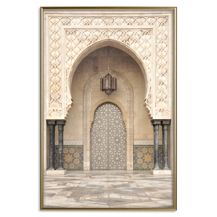 Poster Palace Gates - architecture with patterned gate and black columns 134771 additionalImage 21