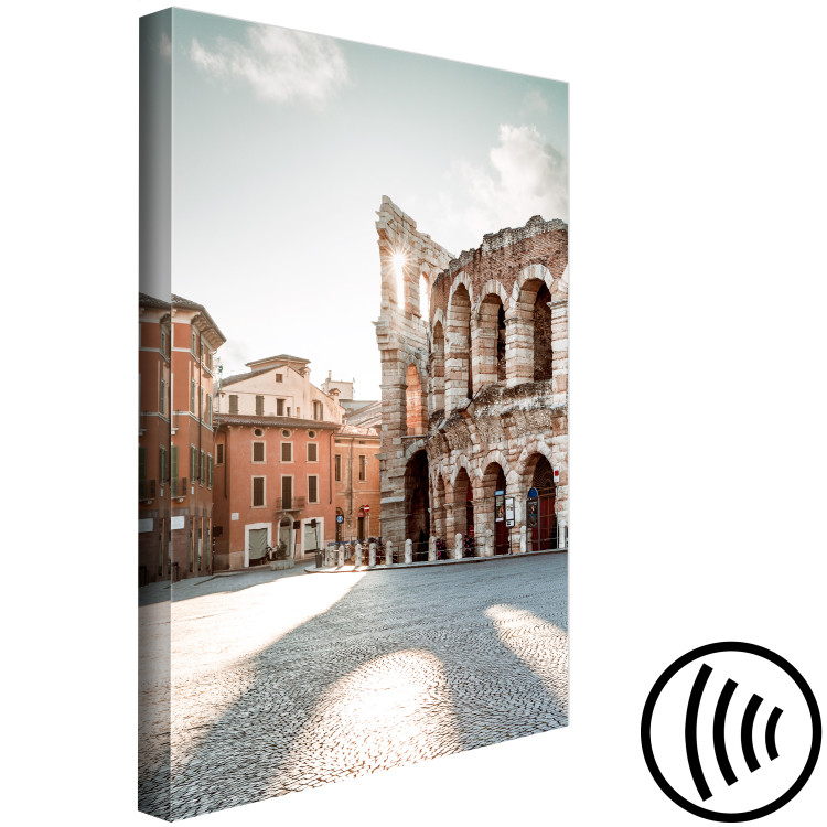 Canvas Art Print Amphitheater in Verona - photo of Italian architecture on a sunny day 135871 additionalImage 6