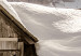Wall Poster Winter in the Dolomites - small wooden cottage in the mountains covered in snow 137971 additionalThumb 7