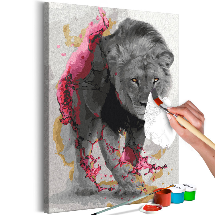 Paint by number Silky Lion 142571 additionalImage 6