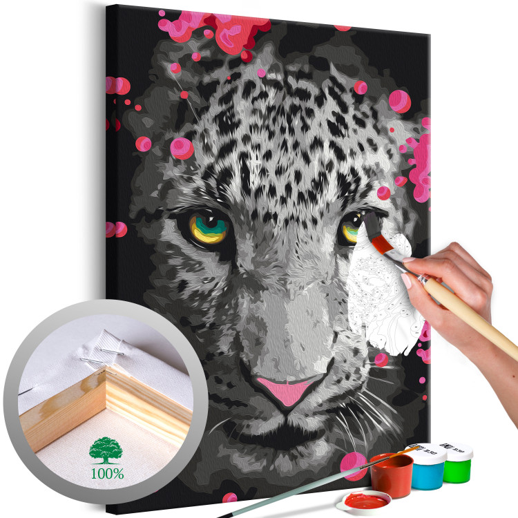 Paint by number Emerald-Eyed Leopard 142771