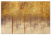 Canvas Print Golden Alley (1-piece) Wide - autumn trees in abstraction 142971