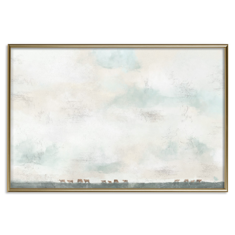 Wall Poster View of the Prairie - Delicate Landscape of the American Countryside 145371 additionalImage 22
