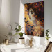 Canvas Print Orange Woman - A Portrait Inspired by the Work of Gustav Klimt 151071 additionalThumb 11