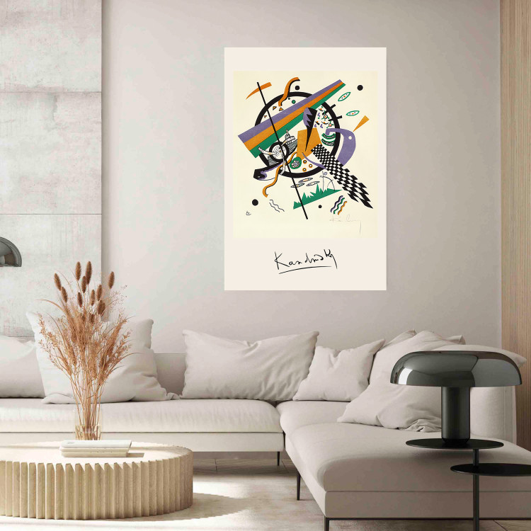 Poster Small Worlds - Kandinsky’s Abstraction Full of Colorful Shapes 151671 additionalImage 6
