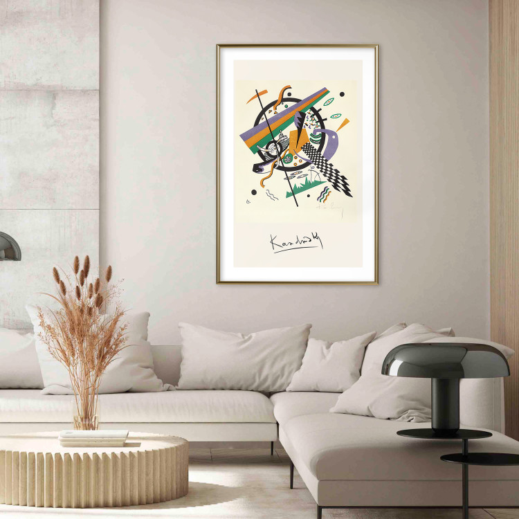 Poster Small Worlds - Kandinsky’s Abstraction Full of Colorful Shapes 151671 additionalImage 14