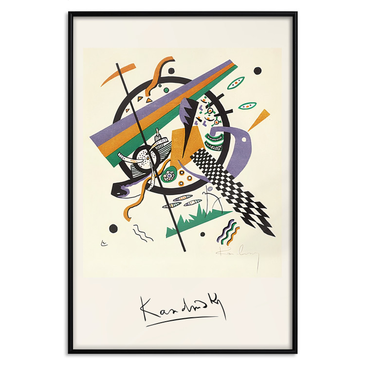 Poster Small Worlds - Kandinsky’s Abstraction Full of Colorful Shapes 151671 additionalImage 18