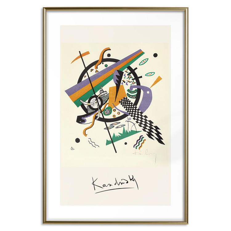 Poster Small Worlds - Kandinsky’s Abstraction Full of Colorful Shapes 151671 additionalImage 25