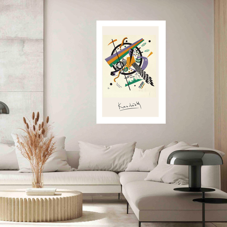 Poster Small Worlds - Kandinsky’s Abstraction Full of Colorful Shapes 151671 additionalImage 11