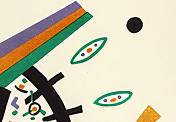 Poster Small Worlds - Kandinsky’s Abstraction Full of Colorful Shapes 151671 additionalImage 3