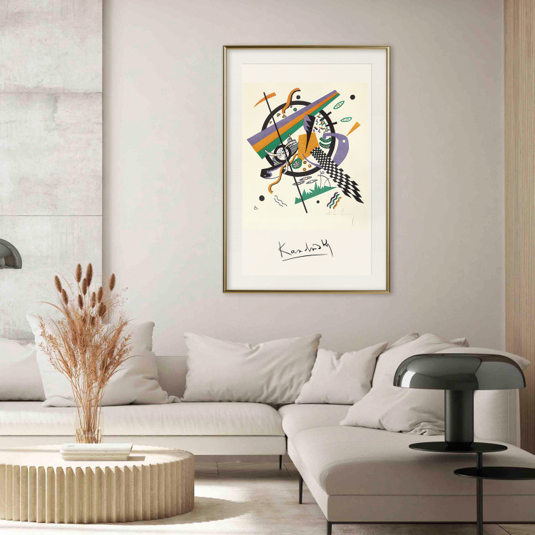Poster Small Worlds - Kandinsky’s Abstraction Full of Colorful Shapes 151671 additionalImage 15