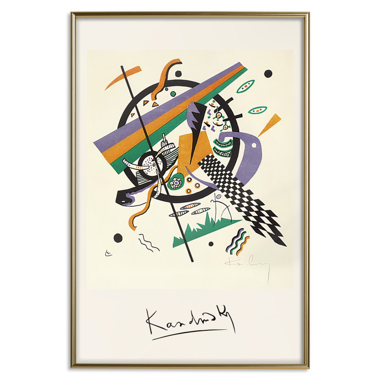Poster Small Worlds - Kandinsky’s Abstraction Full of Colorful Shapes 151671 additionalImage 22
