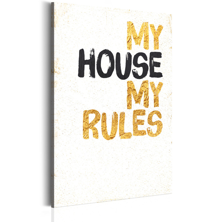 Canvas My Home: My house, my rules 76871 additionalImage 2