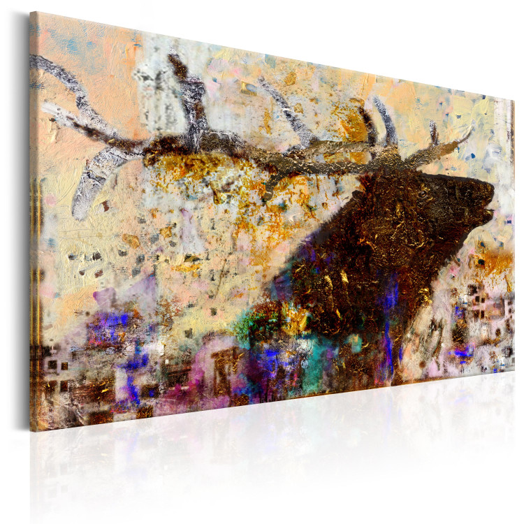 Canvas Print Golden Stag 91671 additionalImage 2