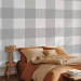 Modern Wallpaper Check Pattern: Grey 96971 additionalThumb 4