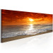 Canvas Calm Sea (1-piece) - Waves in Sunset Rays 105781 additionalThumb 2