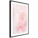 Poster Pink Nature - radiant abstraction with delicate botanical motif 117881 additionalThumb 11